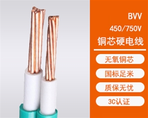 BVV双塑单股硬线
